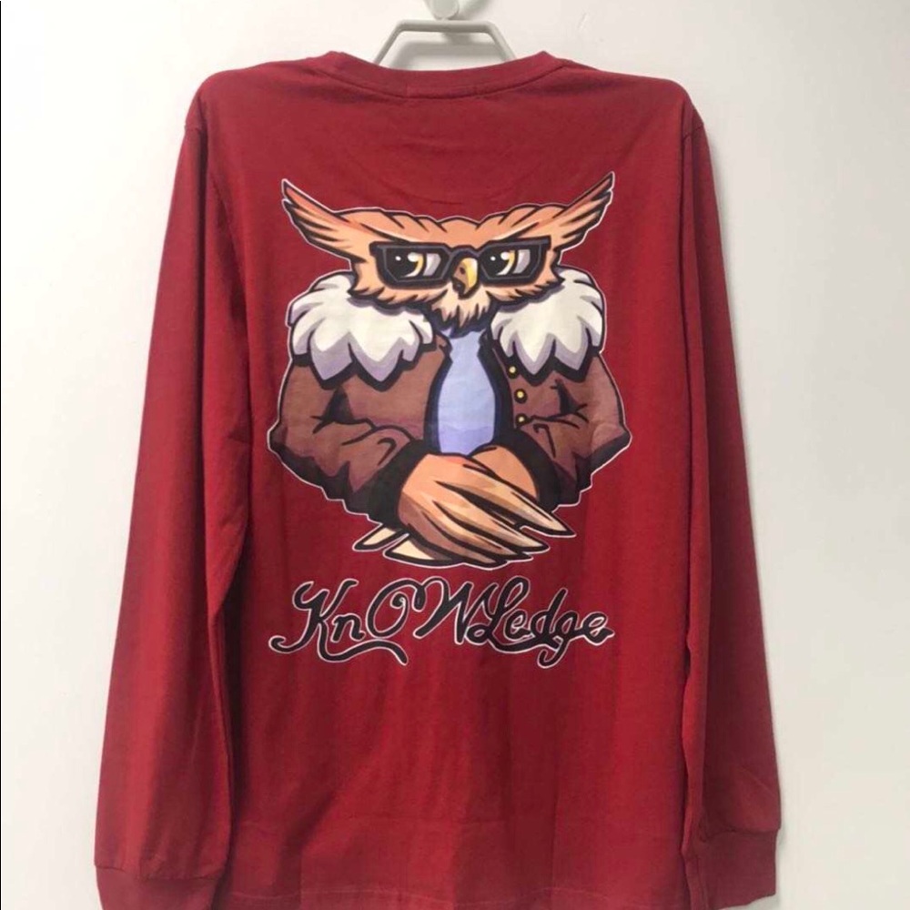 Long sleeve T-shirt - Maroon
